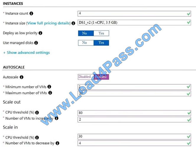 lead4pass az-103 exam question q13