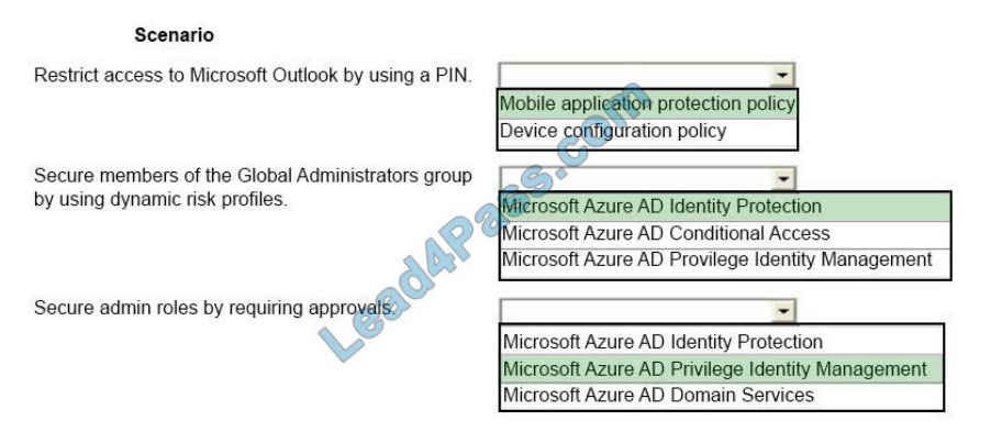 [2021.1] lead4pass ms-900 exam question q5-1