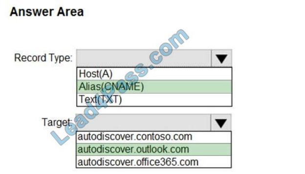 microsoft ms-203 exam questions q13-1