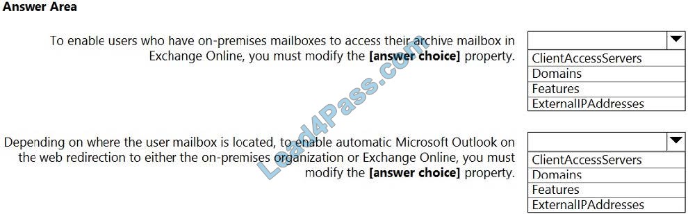 ms-203 questions 14-1